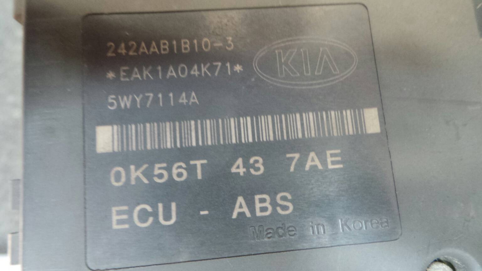 ABS KIA Carnival II (GQ) Imagem-3