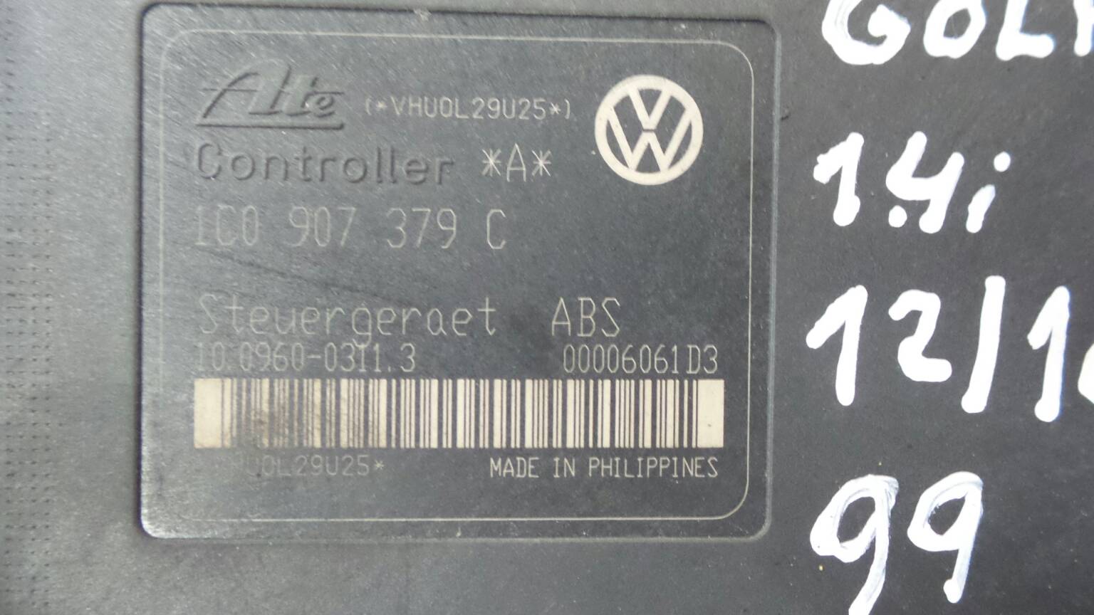 ABS VOLKSWAGEN Golf IV (1J1) Imagem-3