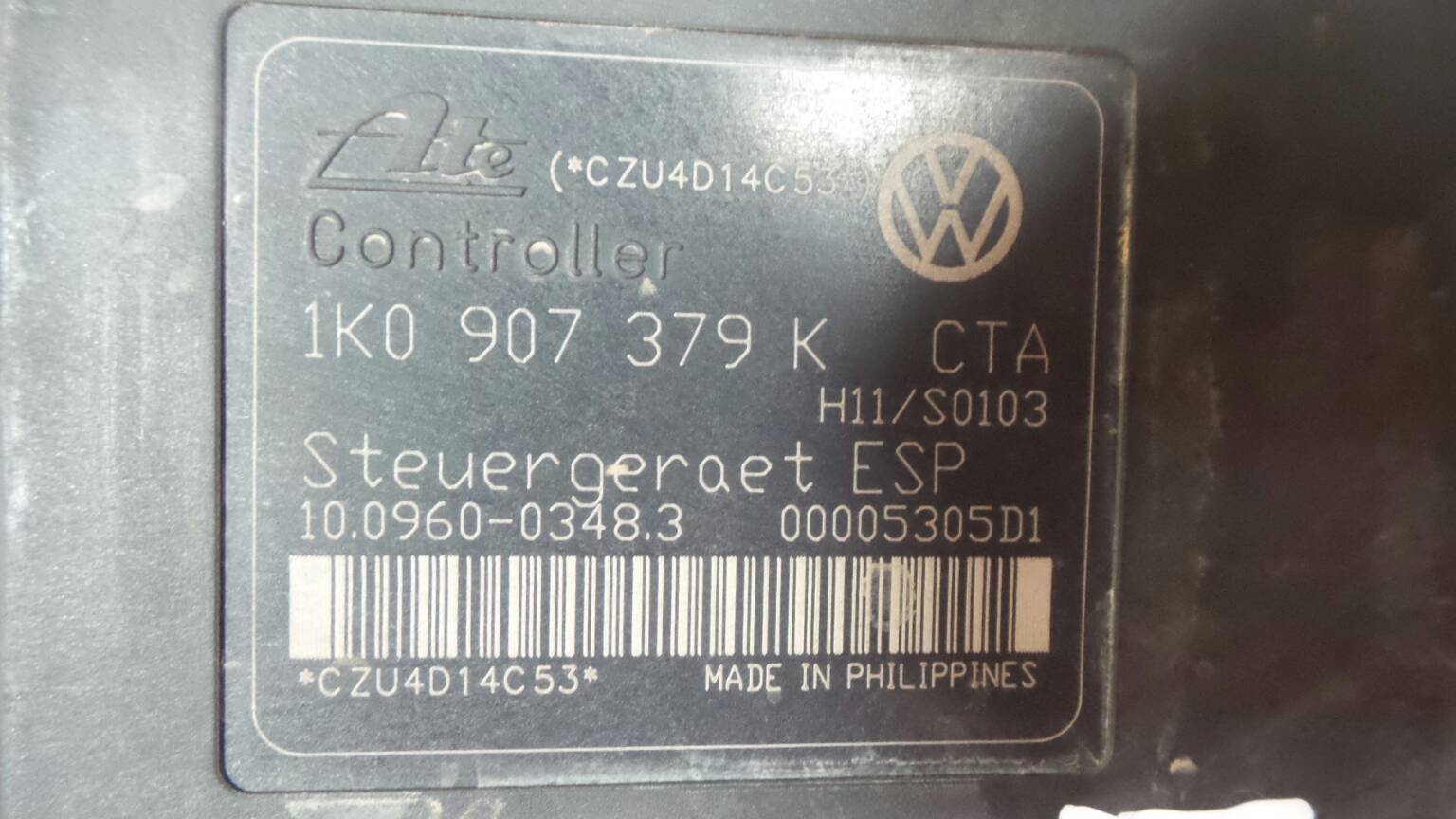 ABS VOLKSWAGEN Golf V (1K1) Imagem-2