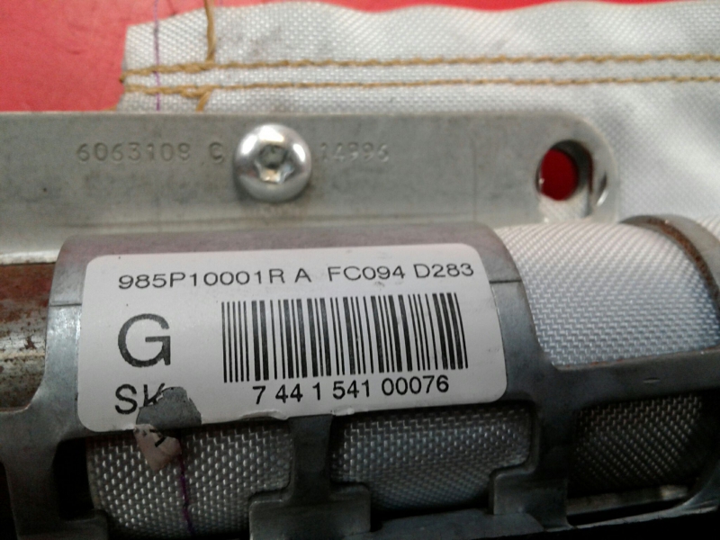 Airbag cortina esquerdo RENAULT Laguna III (BT0/1) Imagem-2