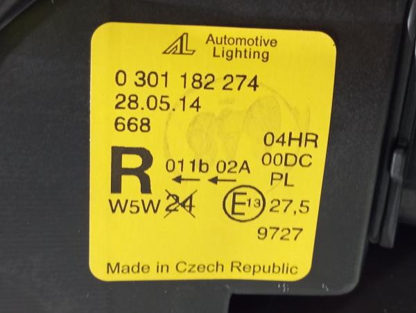 Óptica / faro Derecho VOLKSWAGEN Sharan (7N) Imagem-6