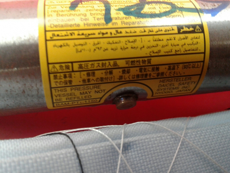 Airbag cortina direito LEXUS IS II (GSE2_, ALE2_, USE2_) Imagem-1