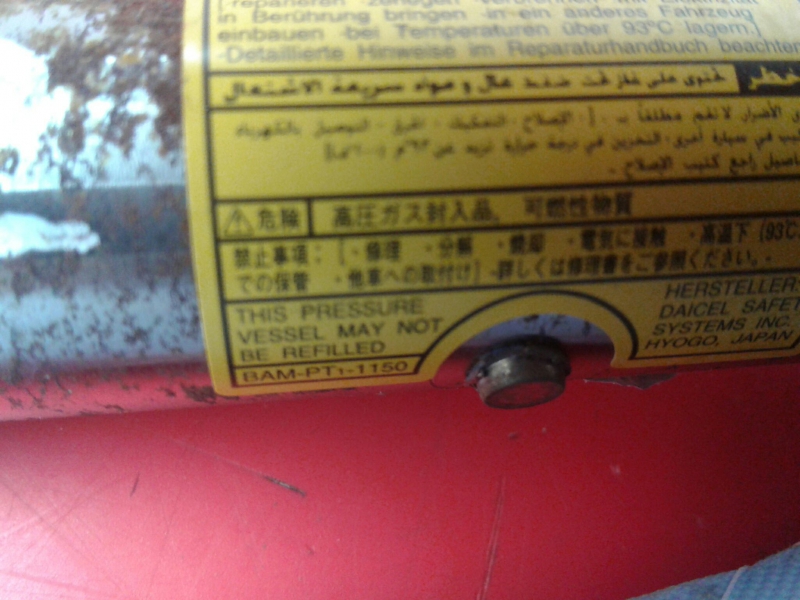 Airbag Rideau Droite LEXUS IS II (GSE2_, ALE2_, USE2_) Imagem-1