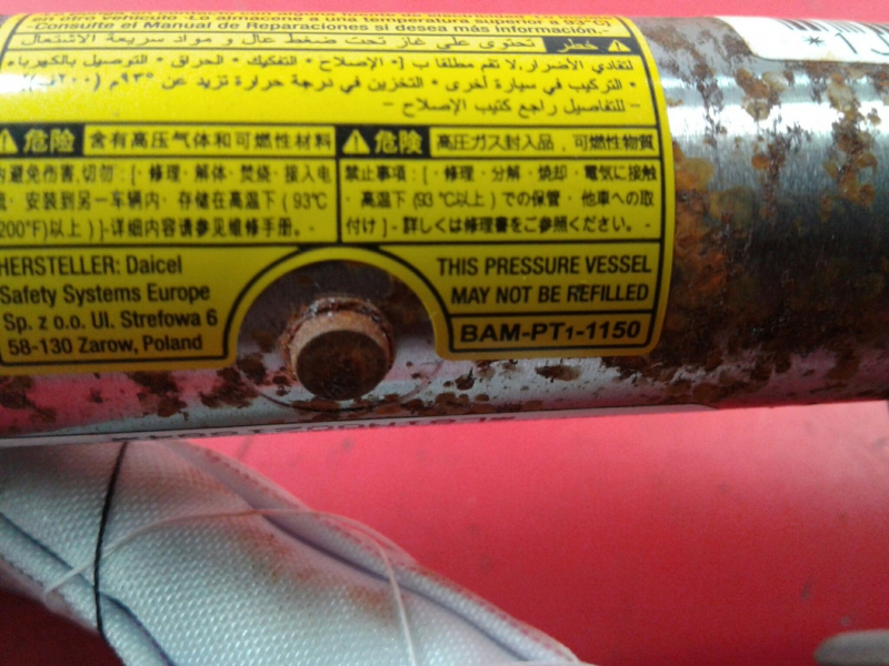 Airbag cortina esquerdo TOYOTA Auris Hatchback (_E15_) Imagem-1