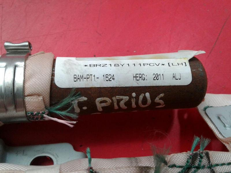 Airbag cortina esquerdo TOYOTA Prius Hatchback (_W3_) Imagem-1