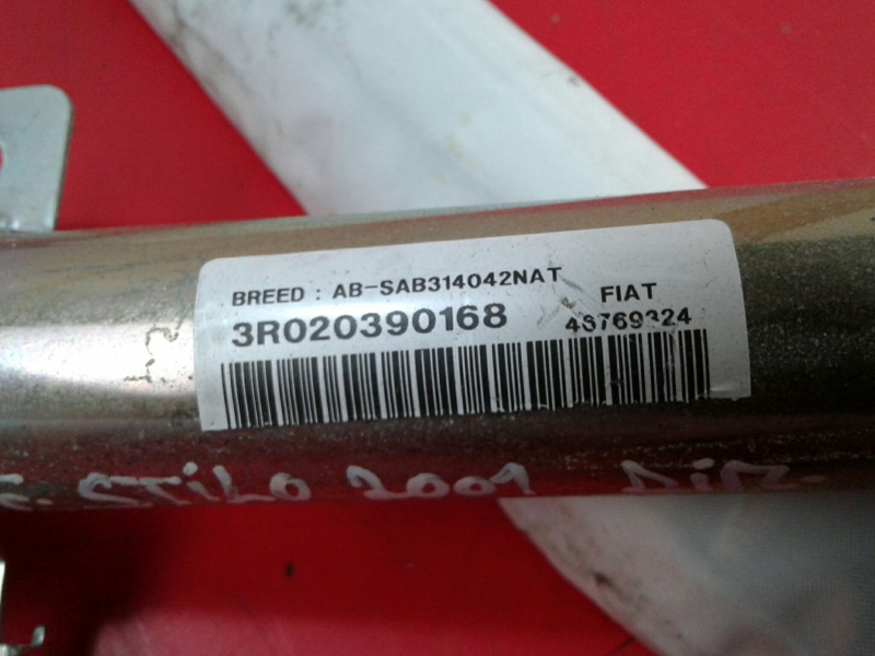 Right Curtain Airbag FIAT Stilo (192_) Imagem-1