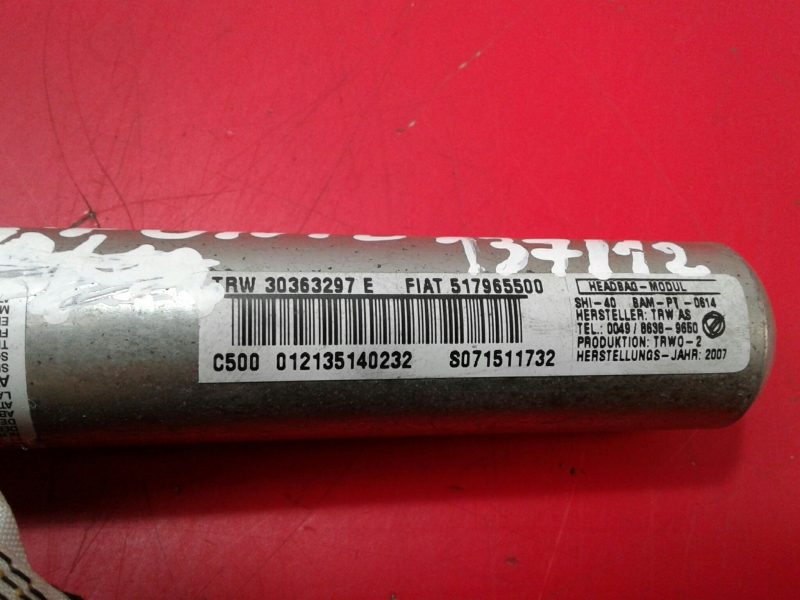 Airbag a Tendina Destra FIAT Grande Punto (199_)