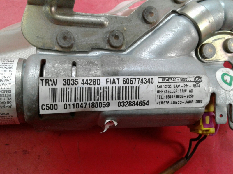 Right Curtain Airbag ALFA ROMEO 166 (936_) Imagem-1