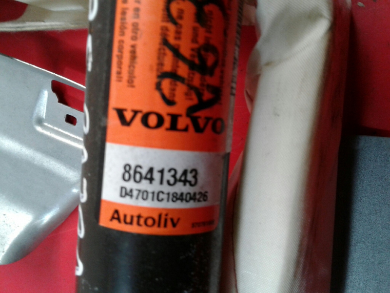 Airbag cortina esquerdo VOLVO S60 I (384) Imagem-1