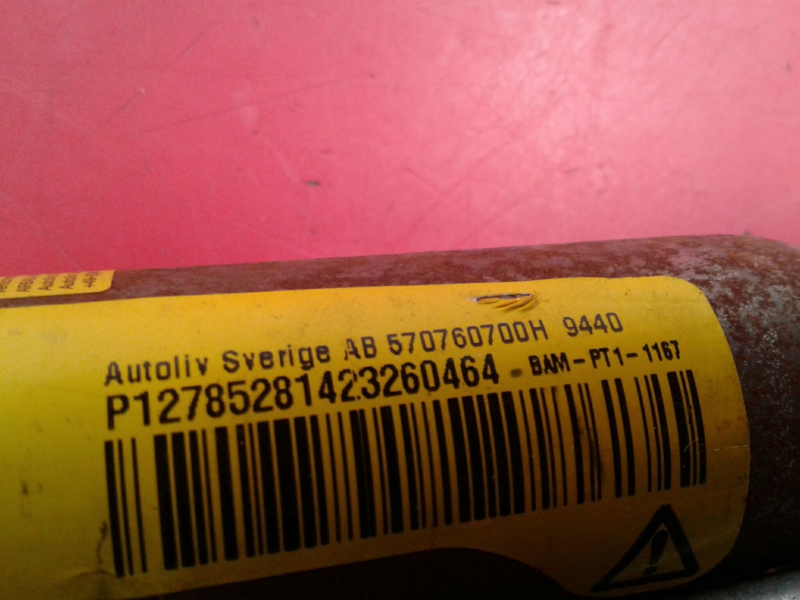 Airbag Rideau Guache SAAB 9-3 Sedan (YS3F) Imagem-1