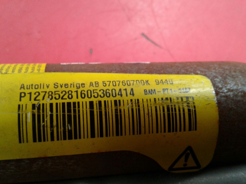 Airbag cortina esquerdo SAAB 9-3 Sedan (YS3F) Imagem-1