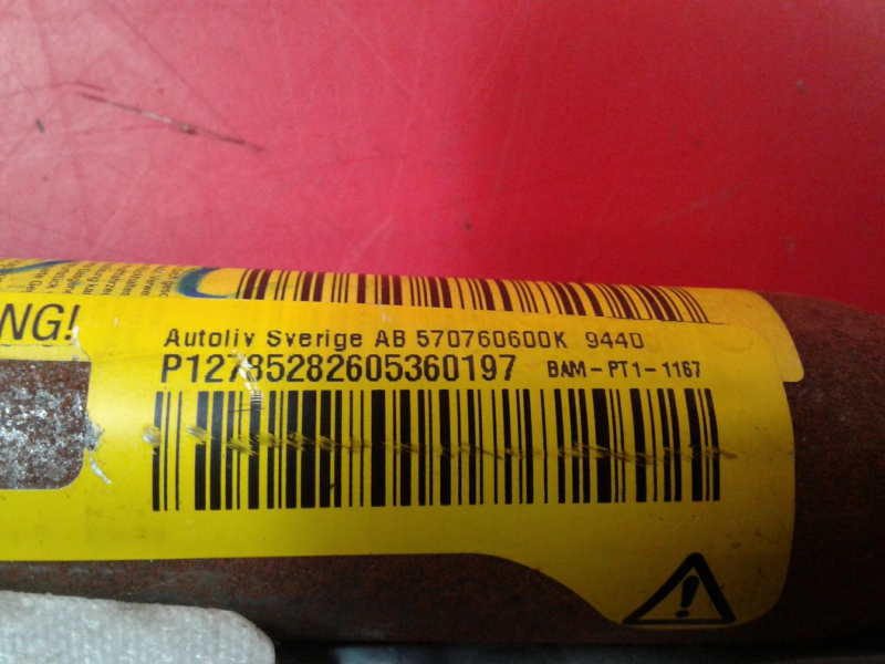 Airbag Rideau Droite SAAB 9-3 Sedan (YS3F) Imagem-1