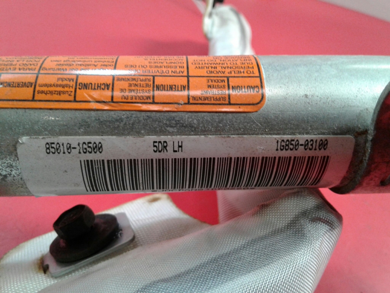 Airbag Rideau Guache KIA Rio Sedan (DC_) Imagem-1