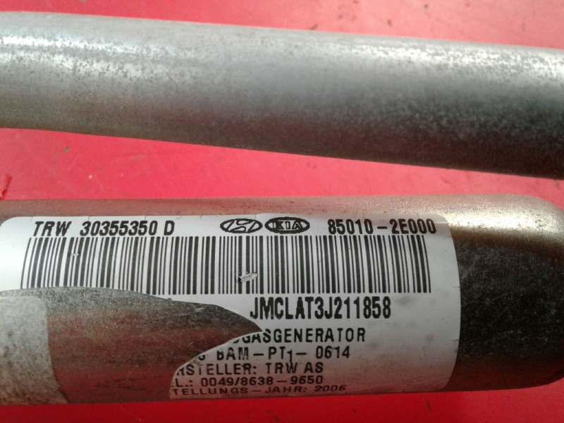 Airbag cortina esquerdo HYUNDAI Tucson (JM) Imagem-1