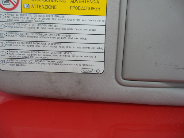 Pare-soleil  Droite MITSUBISHI Grandis (NA_W) Imagem-2