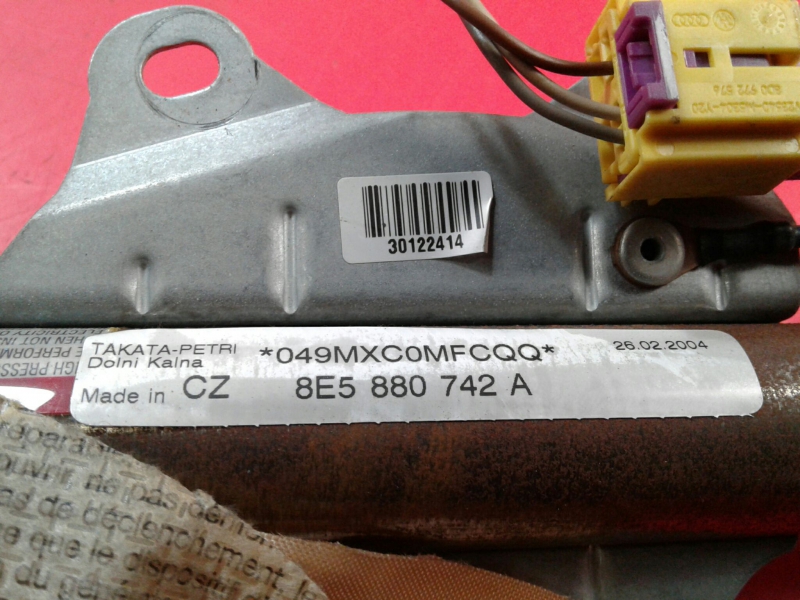 Airbag Rideau Droite AUDI A4 (8E2, B6) Imagem-2