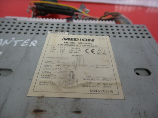 Radio / autorradio MITSUBISHI Canter (FB7, FB8, FE7, FE8) VII Imagem-2