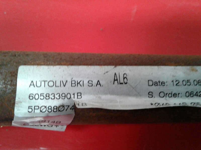 Airbag cortina esquerdo SEAT Altea (5P1) Imagem-1