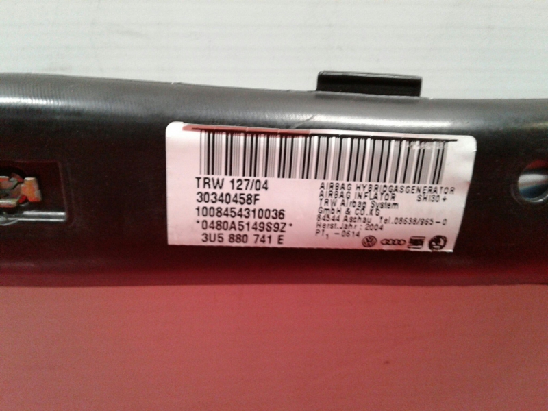 Airbag cortina esquerdo SKODA Superb I Sedan (3U4) Imagem-1