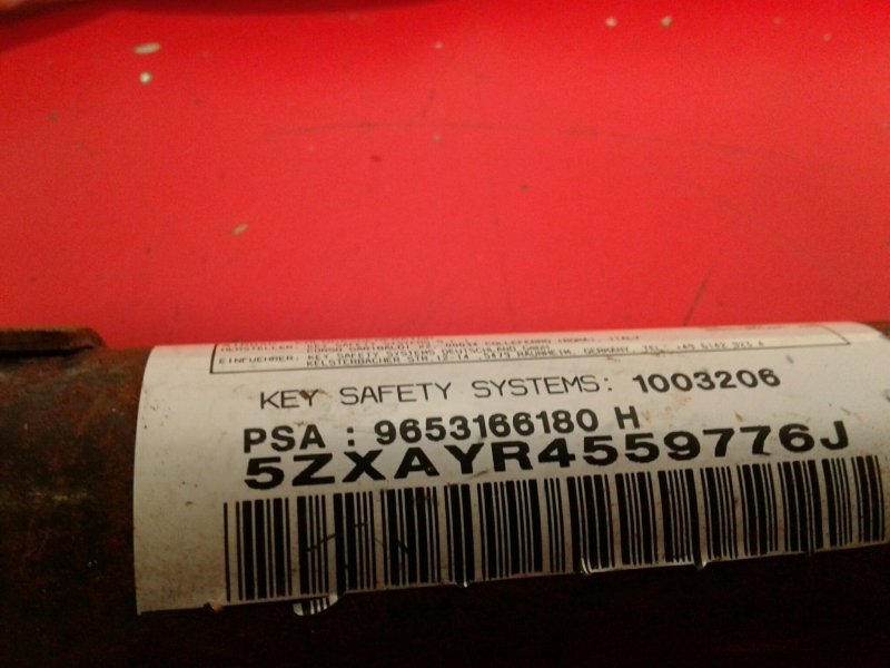 Airbag cortina esquerdo PEUGEOT 307 (3A/C) Imagem-2