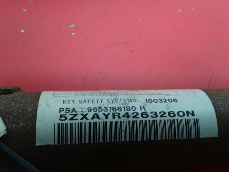 Airbag cortina esquerdo PEUGEOT 307 (3A/C) Imagem-2