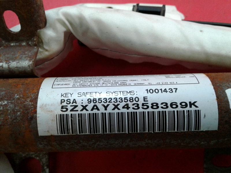 Airbag cortina esquerdo PEUGEOT 307 SW (3H) Imagem-1