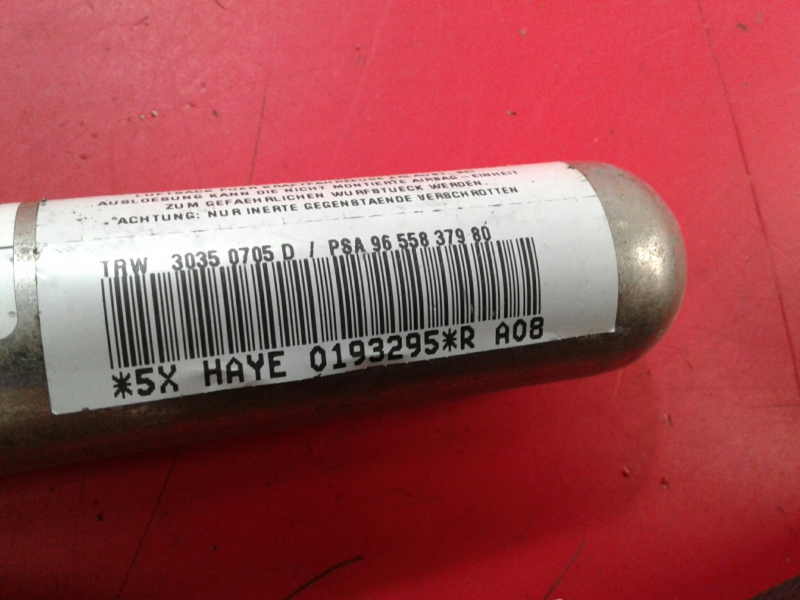 Airbag cortina esquerdo PEUGEOT 1007 (KM_) Imagem-2