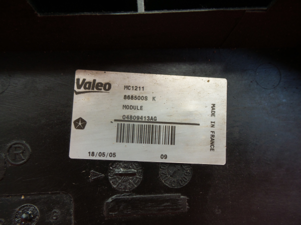 Termoventilador CHRYSLER Voyager IV (RG, RS) Imagem-9