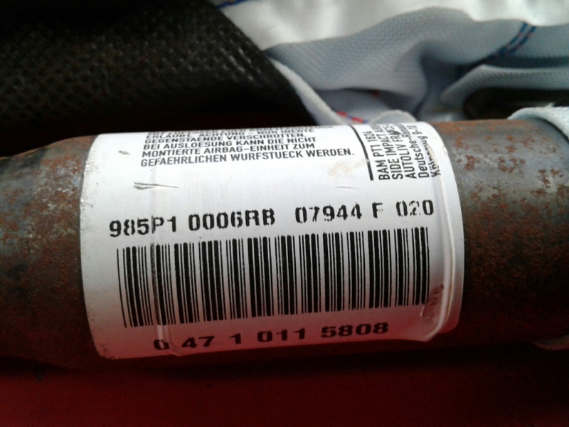Airbag cortina esquerdo RENAULT Megane III Coupé (DZ0/1_) Imagem-2