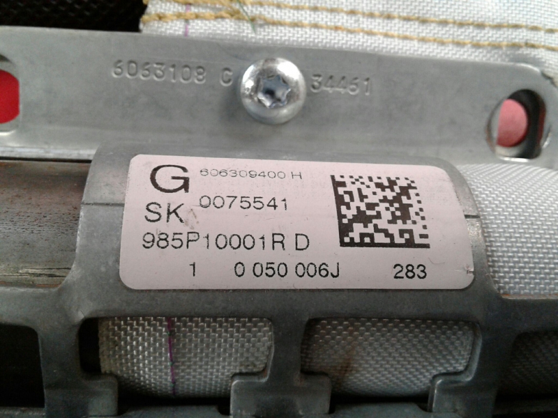 Airbag cortina esquerdo RENAULT Laguna III (BT0/1) Imagem-1