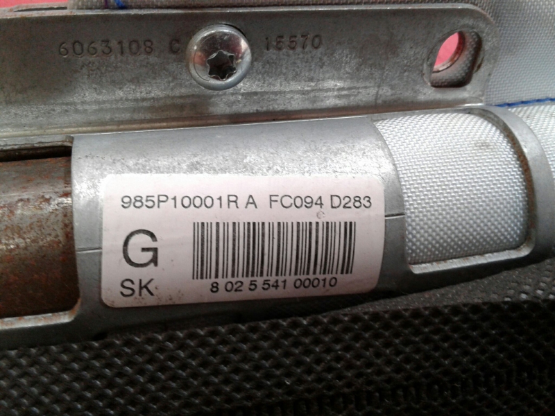 Airbag cortina esquerdo RENAULT Laguna III (BT0/1) Imagem-2