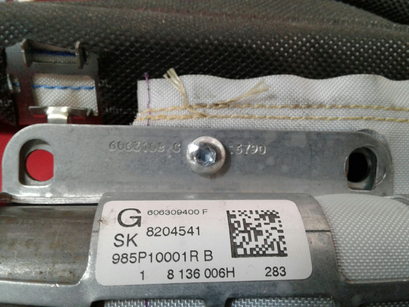 Airbag cortina esquerdo RENAULT Laguna III Grandtour (KT0/1) Imagem-1