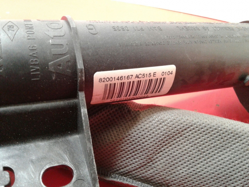 Airbag cortina esquerdo RENAULT Laguna II Break (KG0/1_) Imagem-2