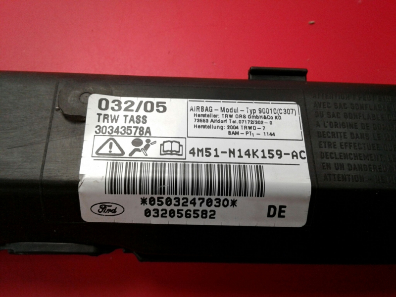 Airbag cortina esquerdo FORD Focus II Carrinha (DA_) Imagem-2