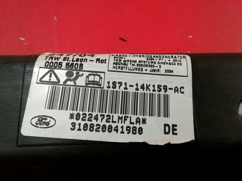 Airbag cortina esquerdo FORD Mondeo III (B5Y) Imagem-1