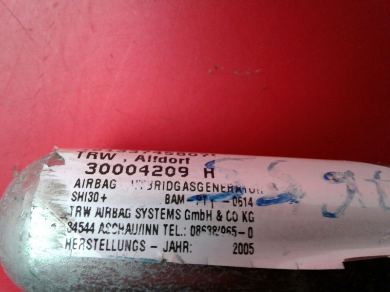 Airbag cortina esquerdo MERCEDES-BENZ Classe C (W203) Imagem-2