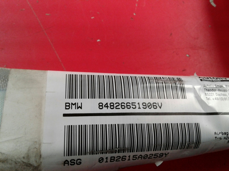 Airbag cortina esquerdo BMW 3 Compact (E46) Imagem-2