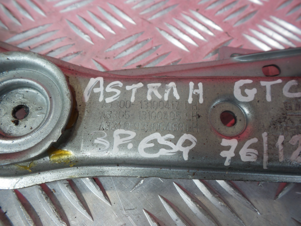 Left front window regulator OPEL Astra H GTC (L08) Imagem-3