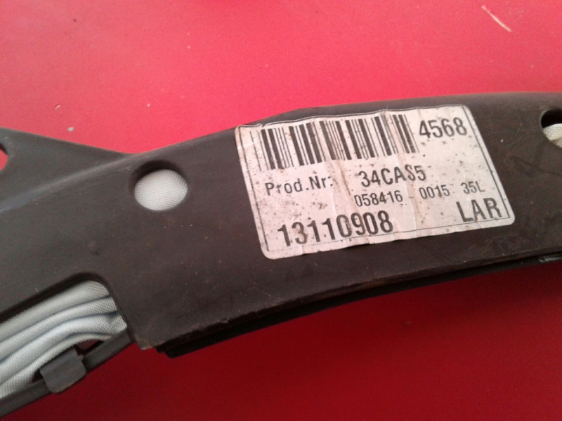 Airbag cortina esquerdo OPEL Vectra C Imagem-2