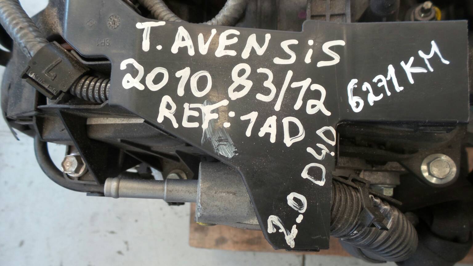 Motor completo TOYOTA Avensis Wagon (_T27_)