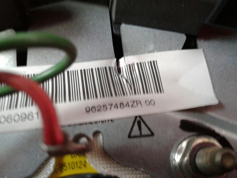 Airbag do volante PEUGEOT 206 (2A/C) Imagem-2
