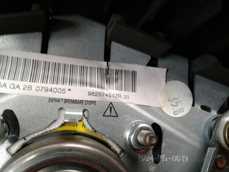 Airbag do volante PEUGEOT 206 (2A/C) Imagem-2