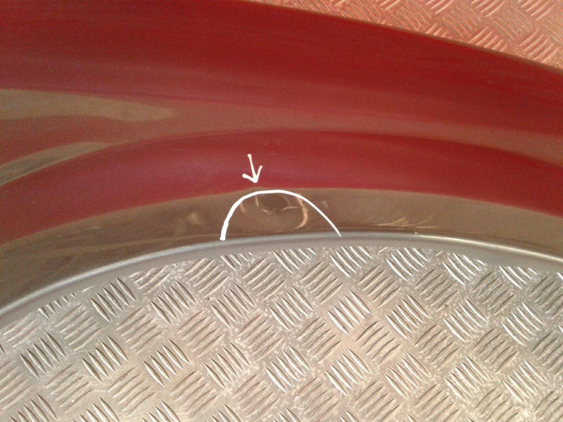 Guardabarros derecho CHRYSLER Voyager IV (RG, RS) Imagem-4