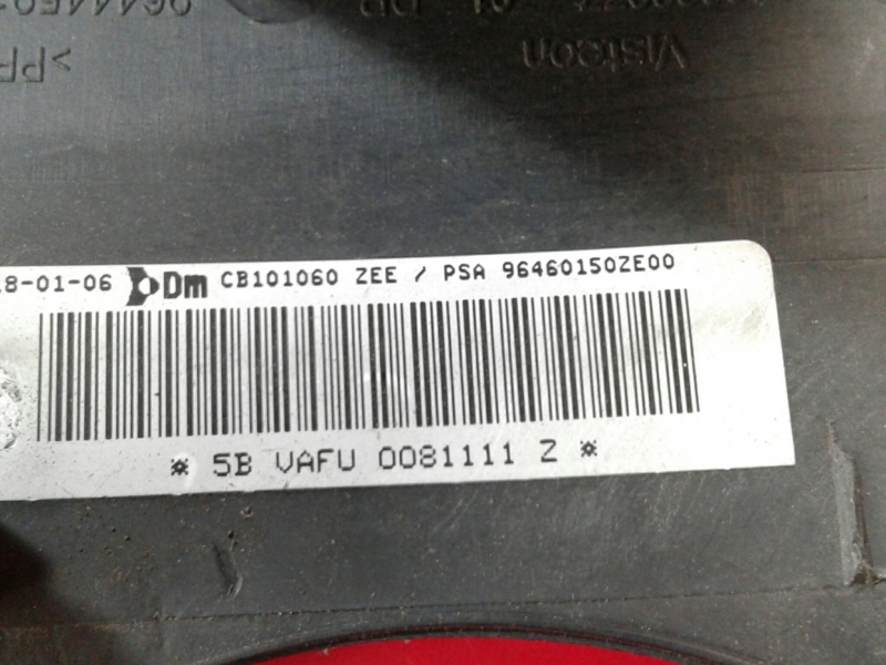 Airbag passageiro PEUGEOT Partner Chassis Imagem-2