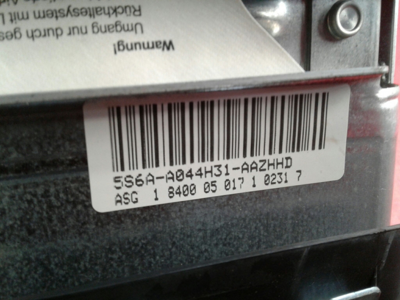 Kit d’airbags FORD Fiesta V (JH_, JD_) Imagem-4