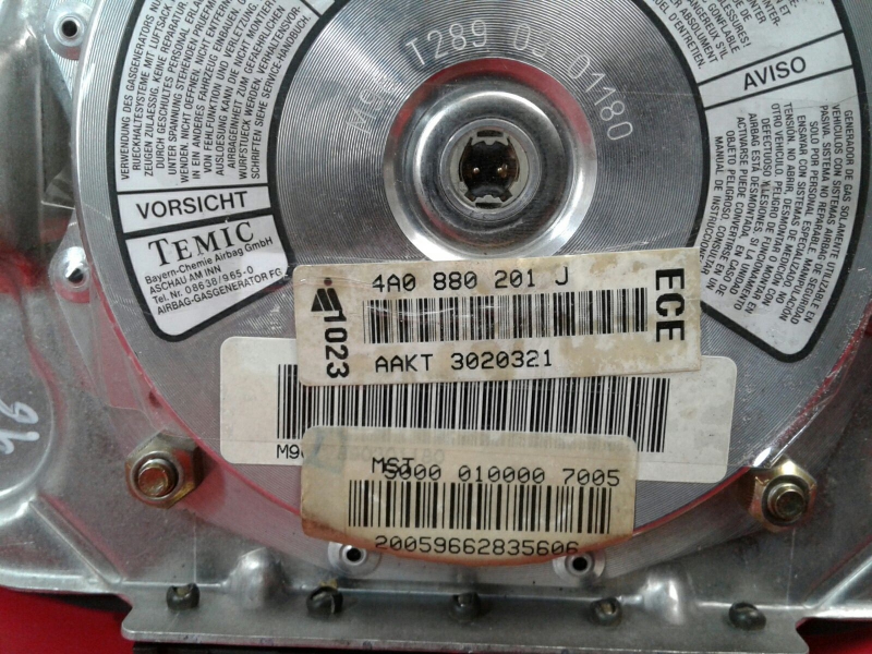 Airbag do volante AUDI 100 (4A2, C4) Imagem-2
