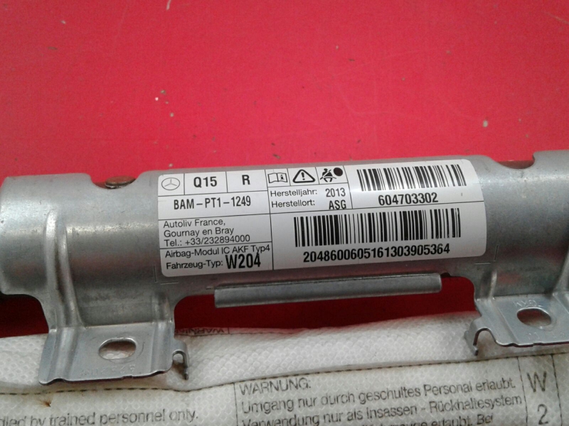 Airbag a Tendina Destra MERCEDES-BENZ Classe C (W204) Imagem-2