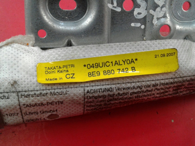 Airbag Cortina Derecho AUDI A4 Avant (8ED, B7) Imagem-2