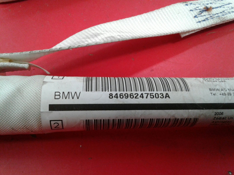 Airbag cortina esquerdo BMW 5 (E60) Imagem-2