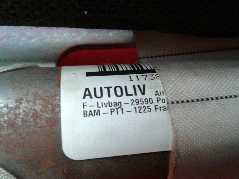 Airbag cortina esquerdo TOYOTA Yaris (_P9_) Imagem-2